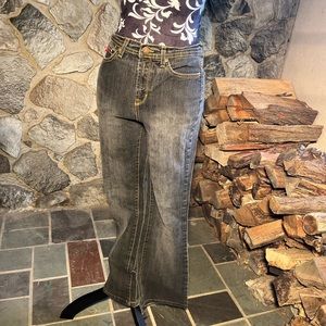 A Line Boot Cut Jeans 8